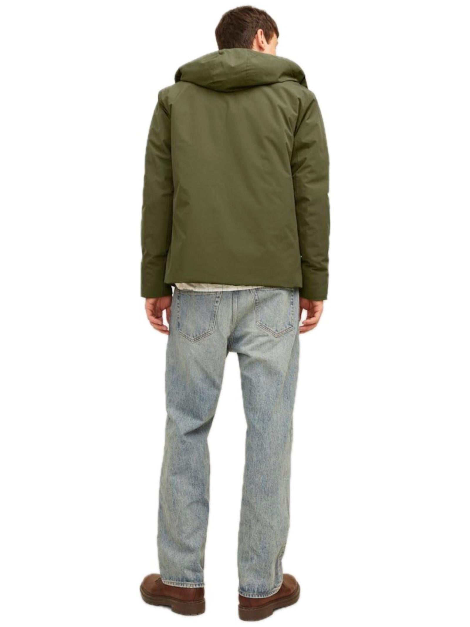 Giubbotto Jack & Jones Verde con cappuccio
