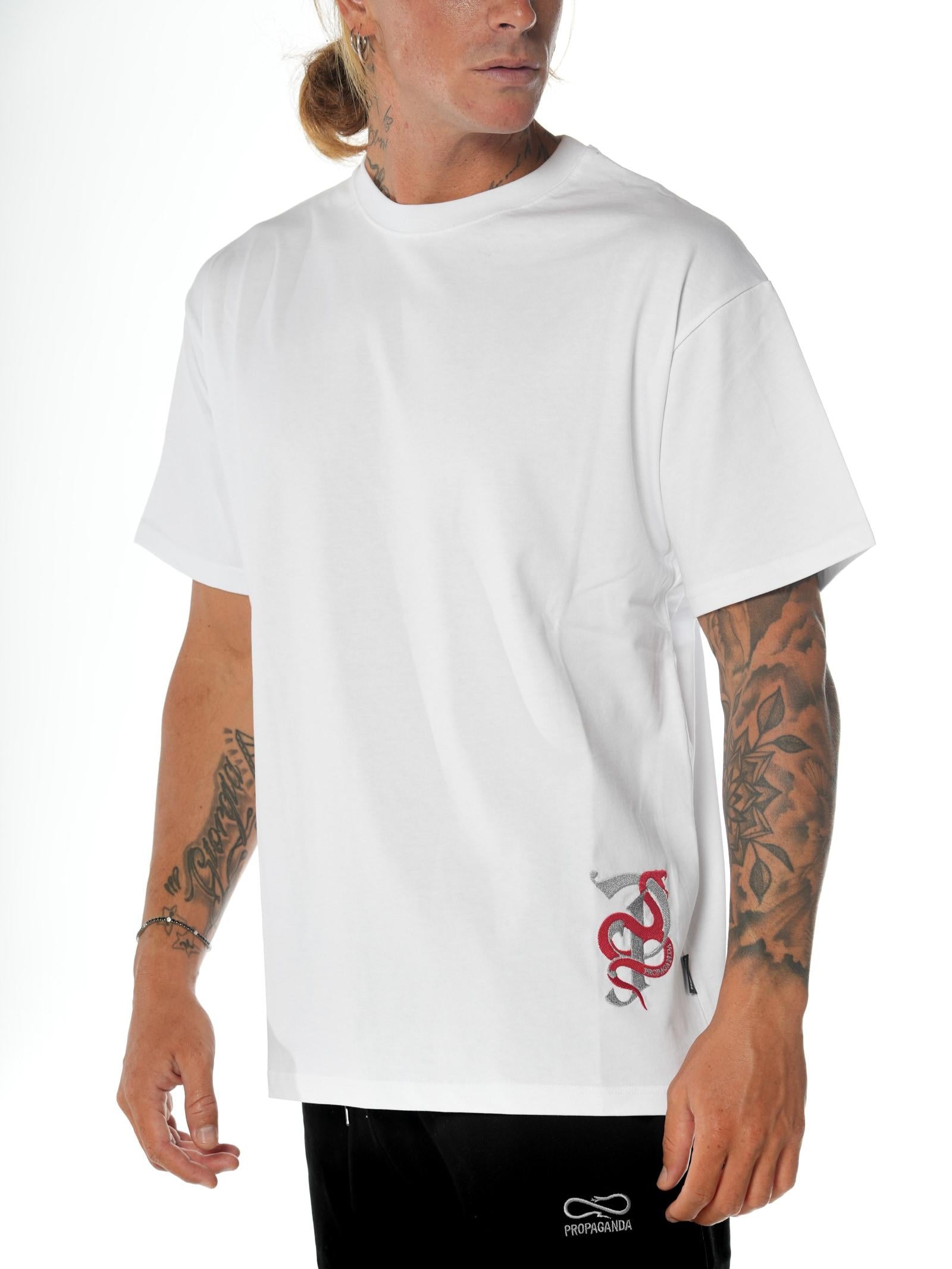 T-shirt Propaganda Bianco Venom TS638 BIANCO PROPAGANDA 