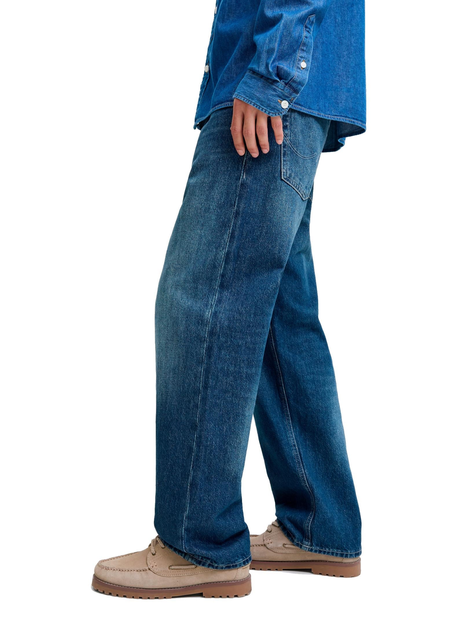 Jeans Jack & Jones Eddie Blue denim Loose fit 12278114 /Blue Denim JACK & JONES 