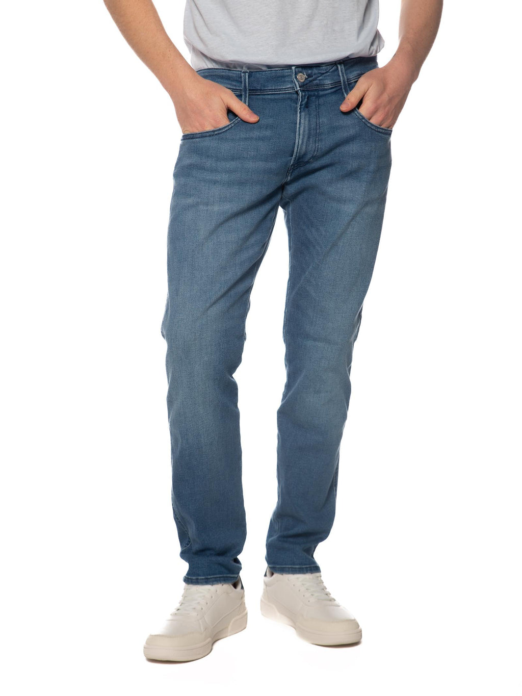 Jeans Replay Willbi Slim Medium Blue Denim M914 261C39009 REPLAY 