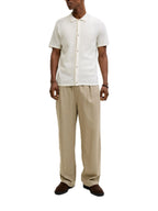 Camicia Jack & Jones George Bianco in maglia 12288253 /Cloud Dancer JACK & JONES 