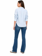 Camicia JDY Bianco celeste Mila a righe 15345487 /Kentucky Blue JDY 