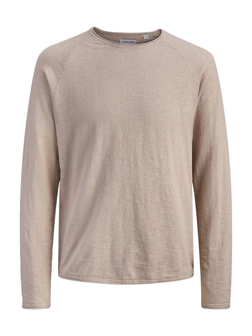 Maglia Jack & Jones Breeze Beige taglio vivo 12294189 /String JACK & JONES 