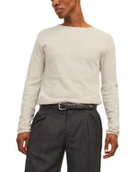 Maglia Jack & Jones Hill Beige girocollo 12157321 /Oatmeal JACK & JONES 