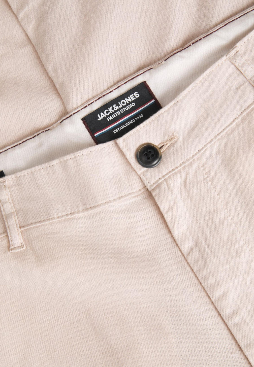 Pantalone Jack & Jones Crema chino jp