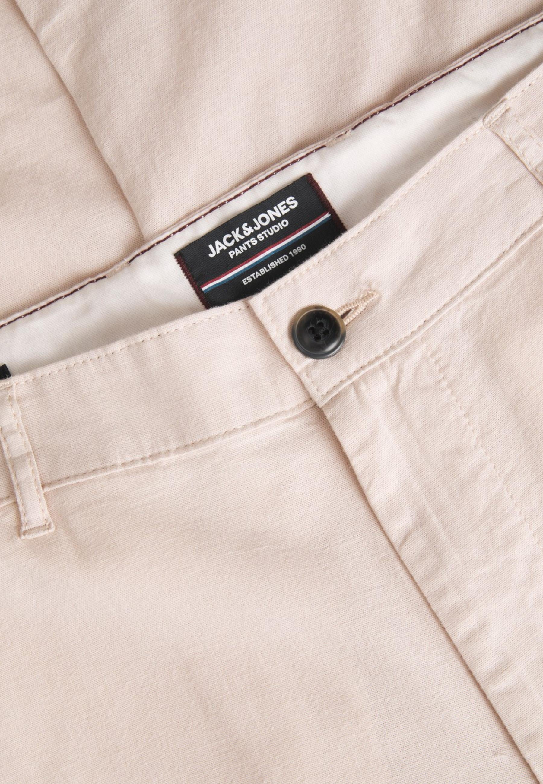 Pantalone Jack & Jones Crema chino jp