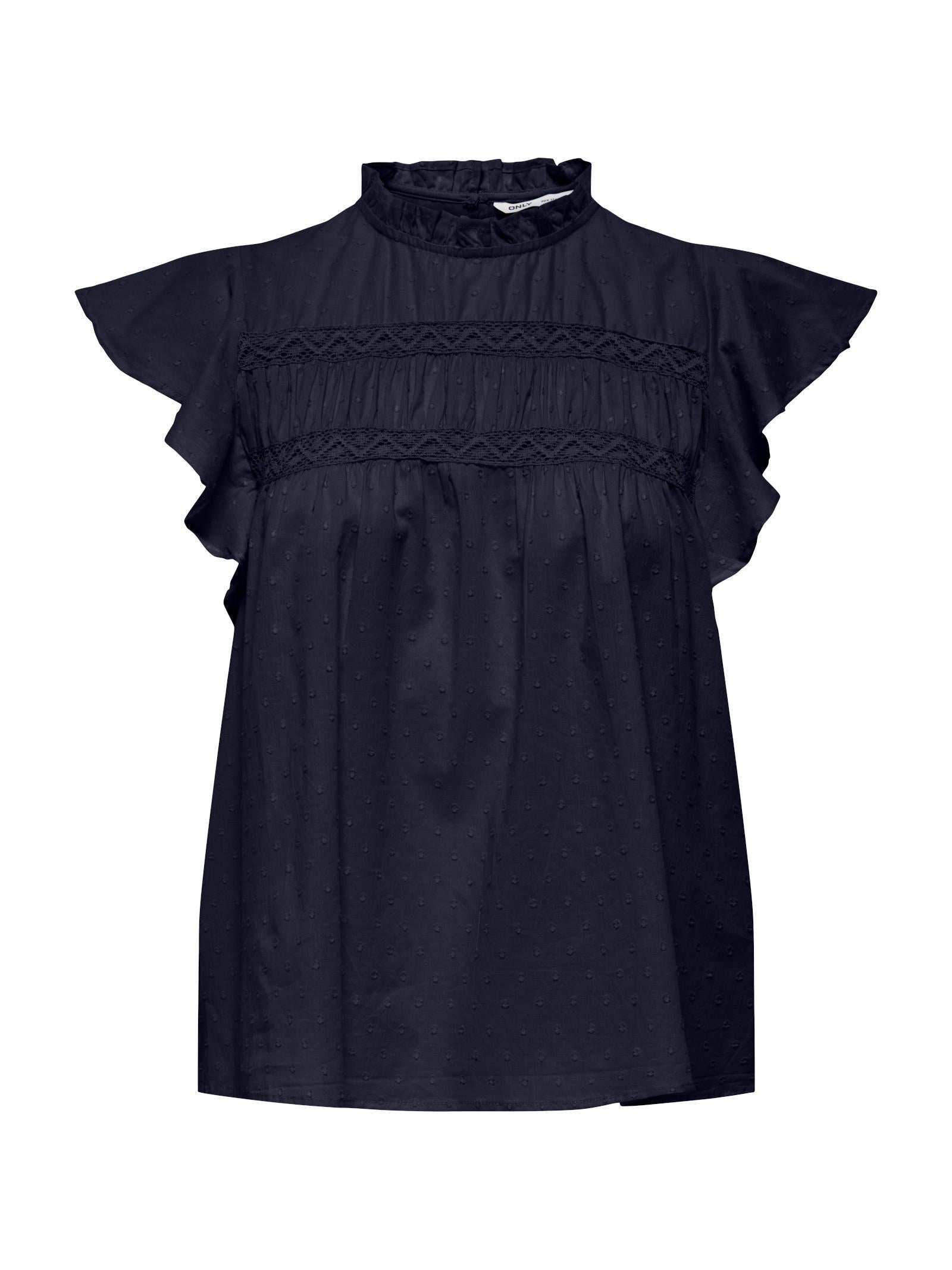 T-shirt Only Blu Katti volant 15337637 /Night Sky ONLY 