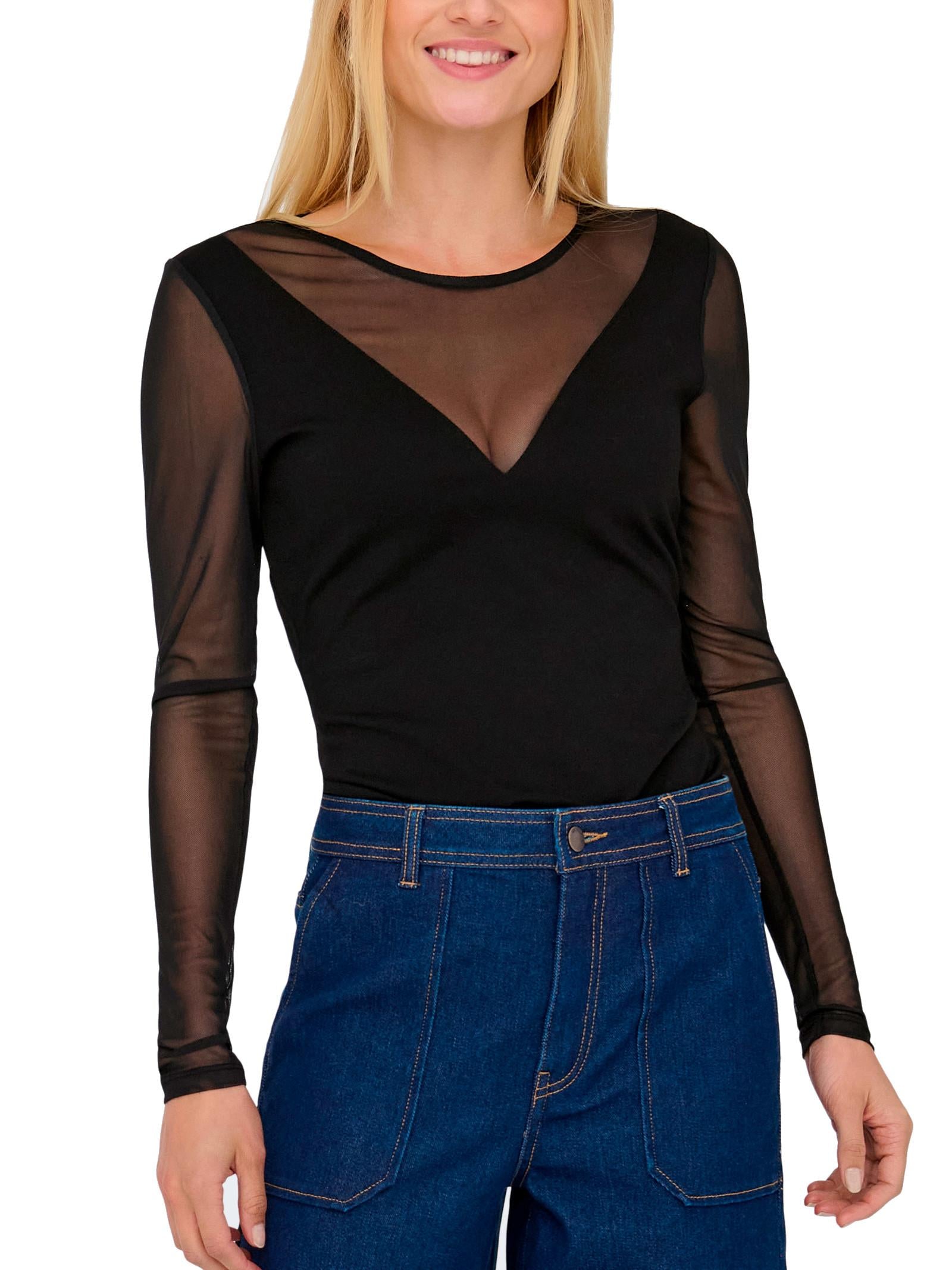 Body Only Becki Nero con mesh 15358436 /Black ONLY 