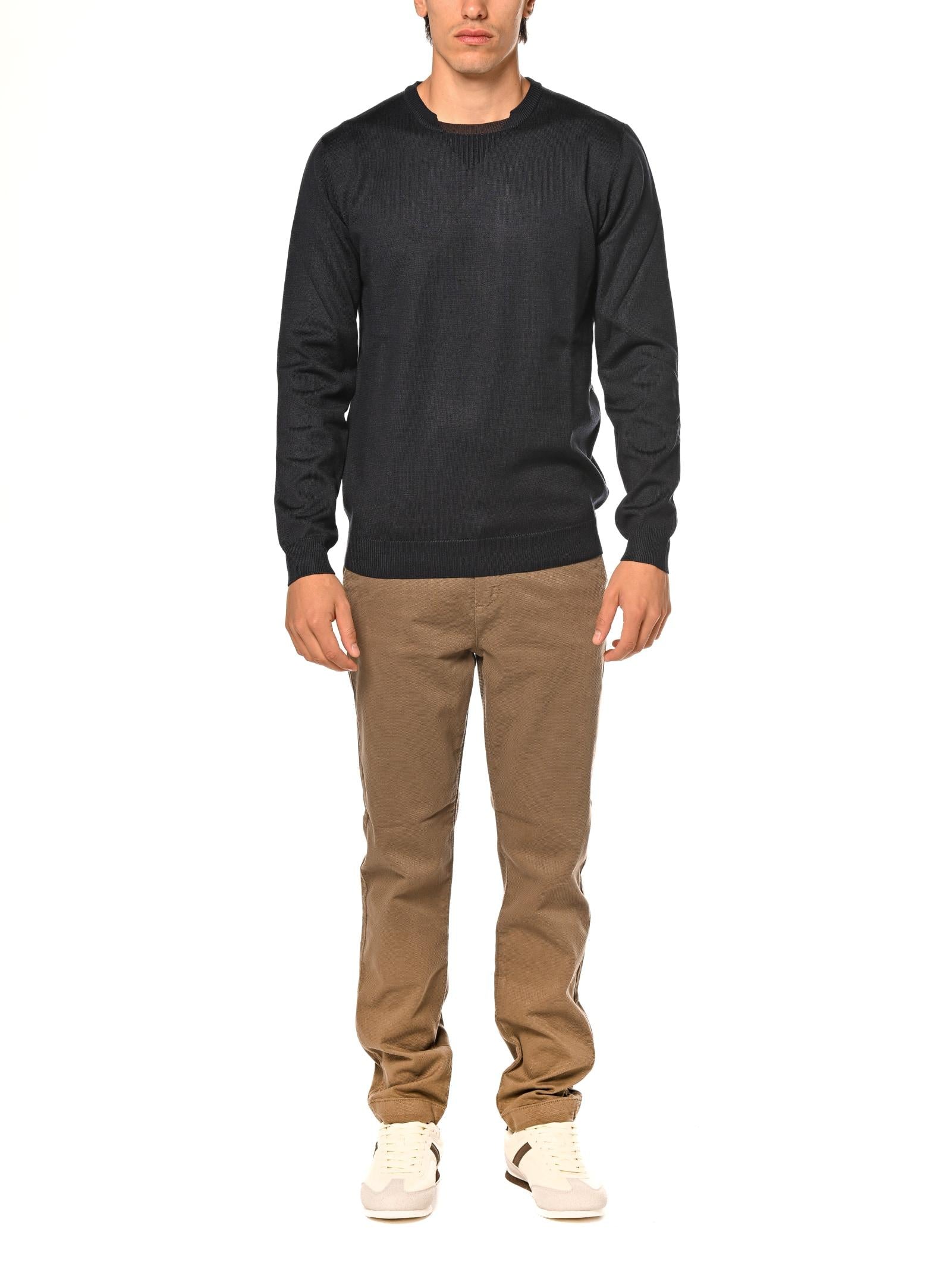 Maglia Seinse Blu doppio collo MI3136 BLU SEINSE 