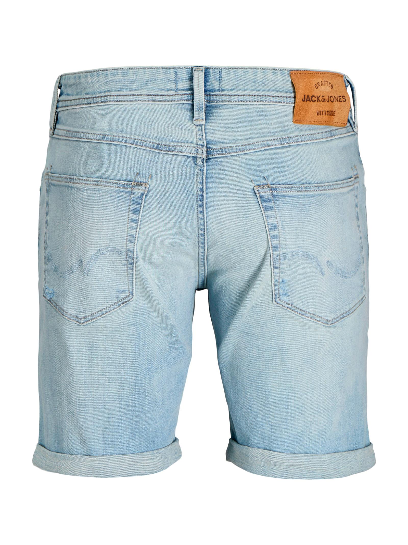 Bermuda Jack & Jones Blue Denim strappi 12278414 /Blue Denim JACK & JONES 
