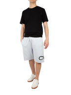 Bermuda Propaganda Logo Ghiaccio in felpa. BR426 ICE PROPAGANDA 