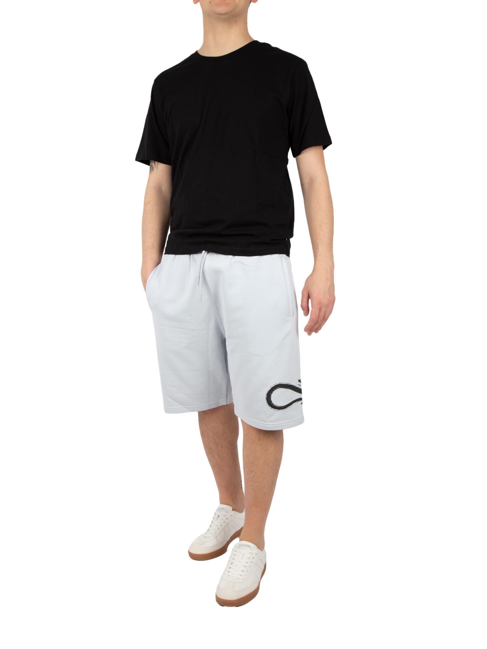 Bermuda Propaganda Logo Ghiaccio in felpa. BR426 ICE PROPAGANDA 