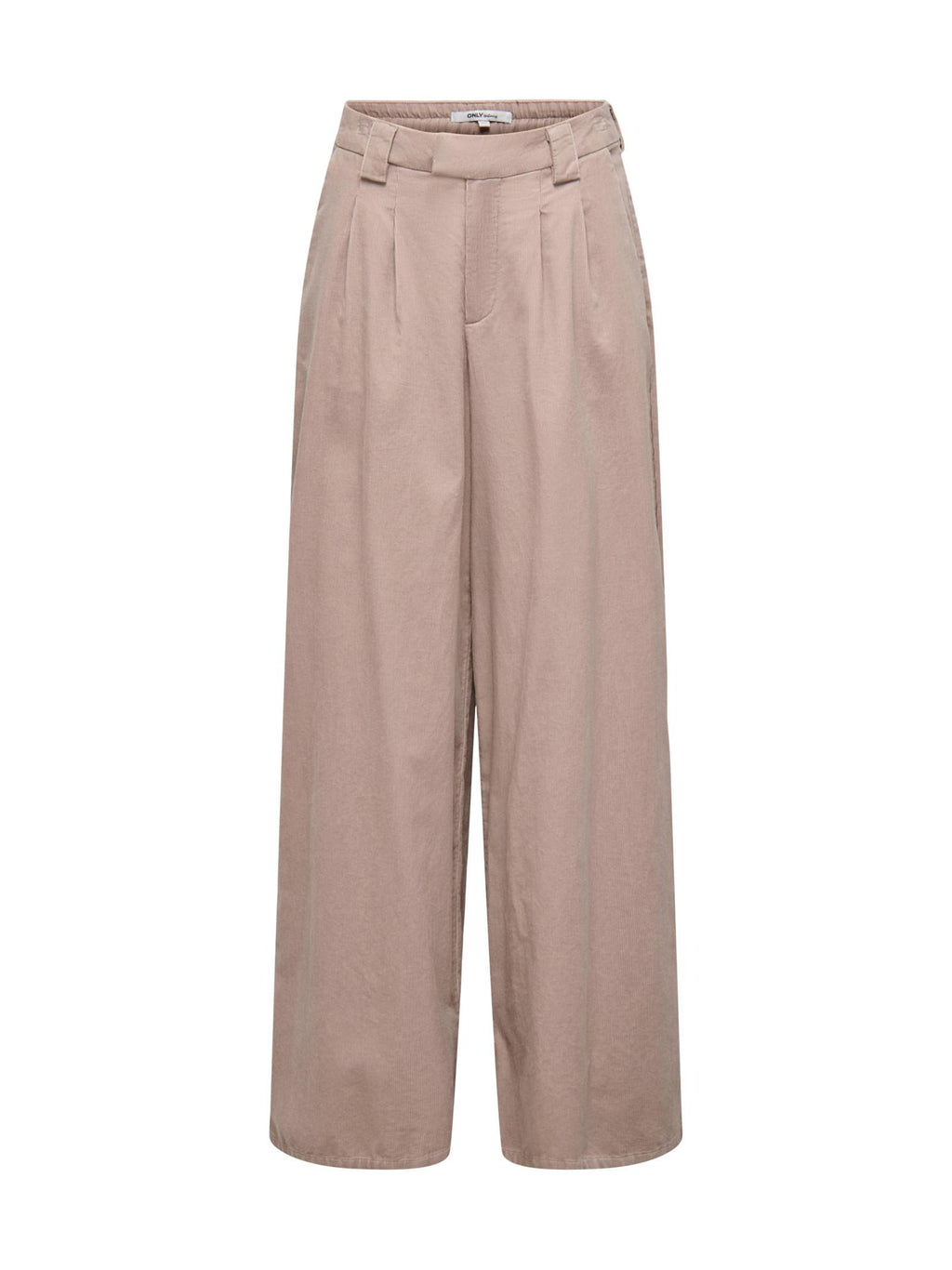 Pantalone Only Vea Beige in velluto a costine 15351309 /String ONLY 