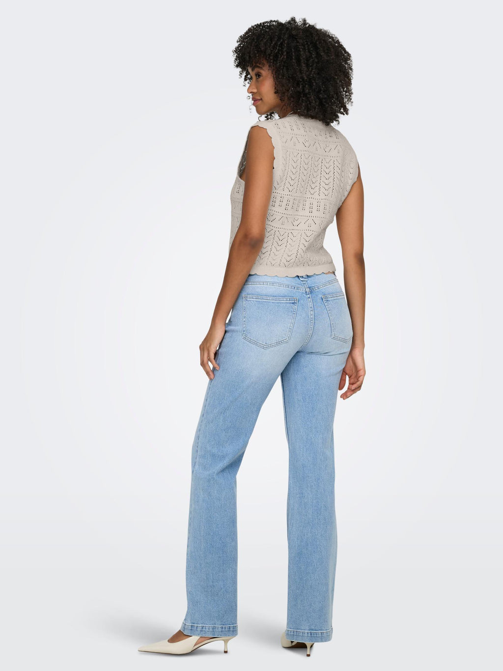 Cardigan Only Beige Irina scollo a V 15363681 /Pumice Stone ONLY 