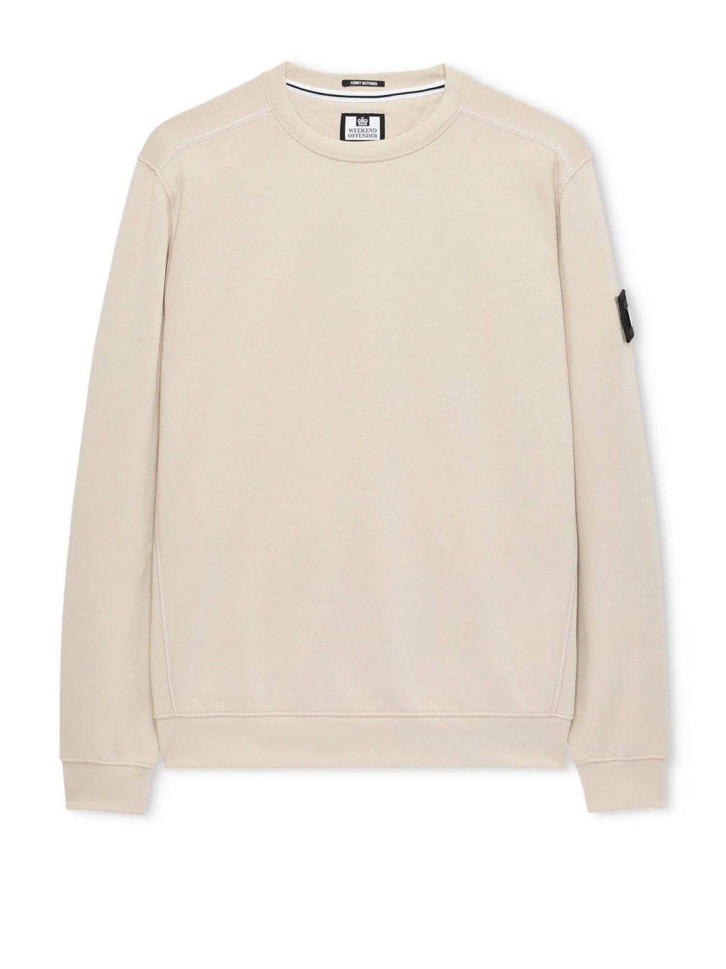 Felpa Weekend Offender Beige girocollo THUNDER CEMENT WEEKEND OFFENDER 