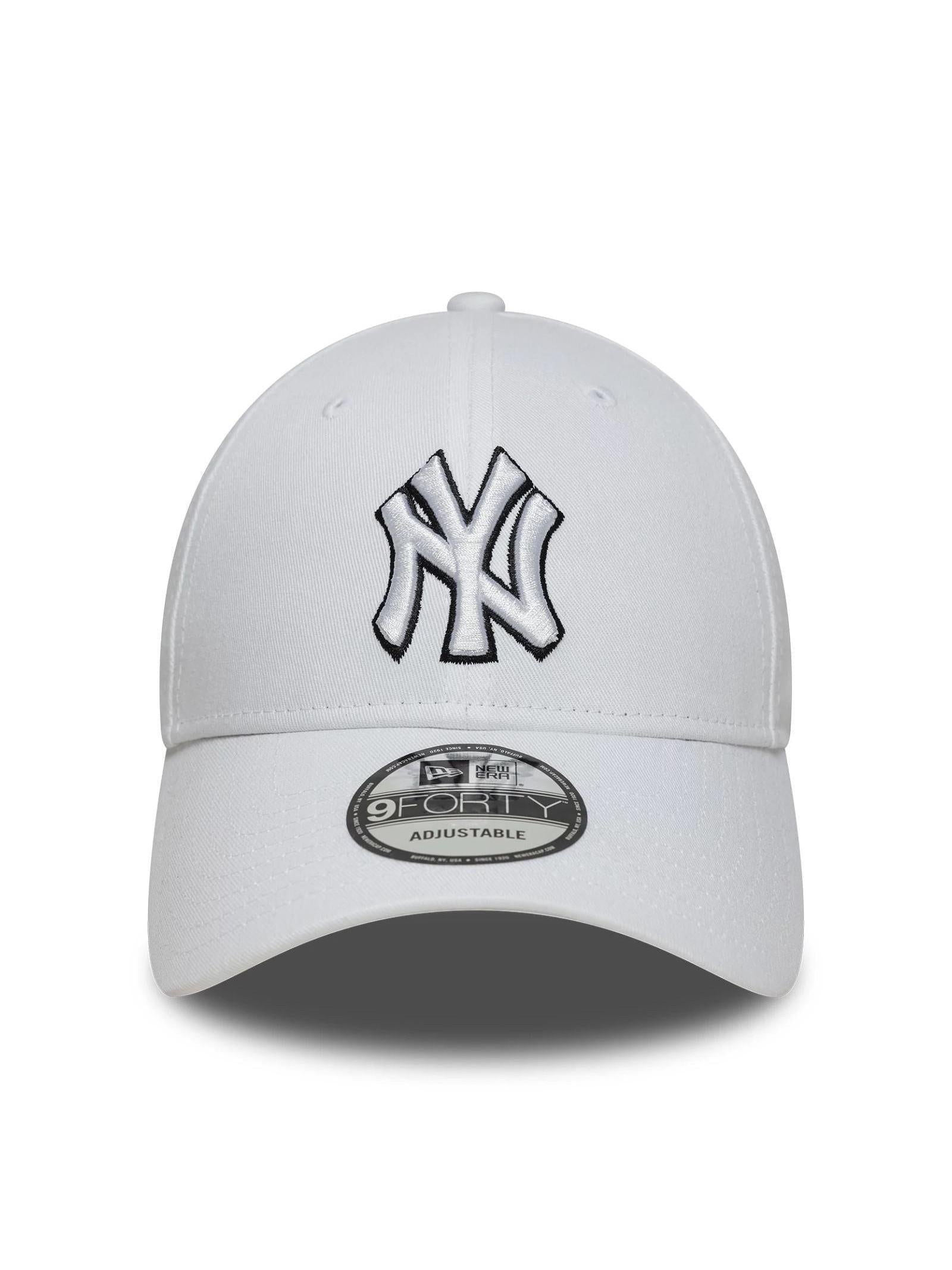 Berretto New Era Team Outline 9FORTY® Bianco 60675522 WHI NEW ERA 