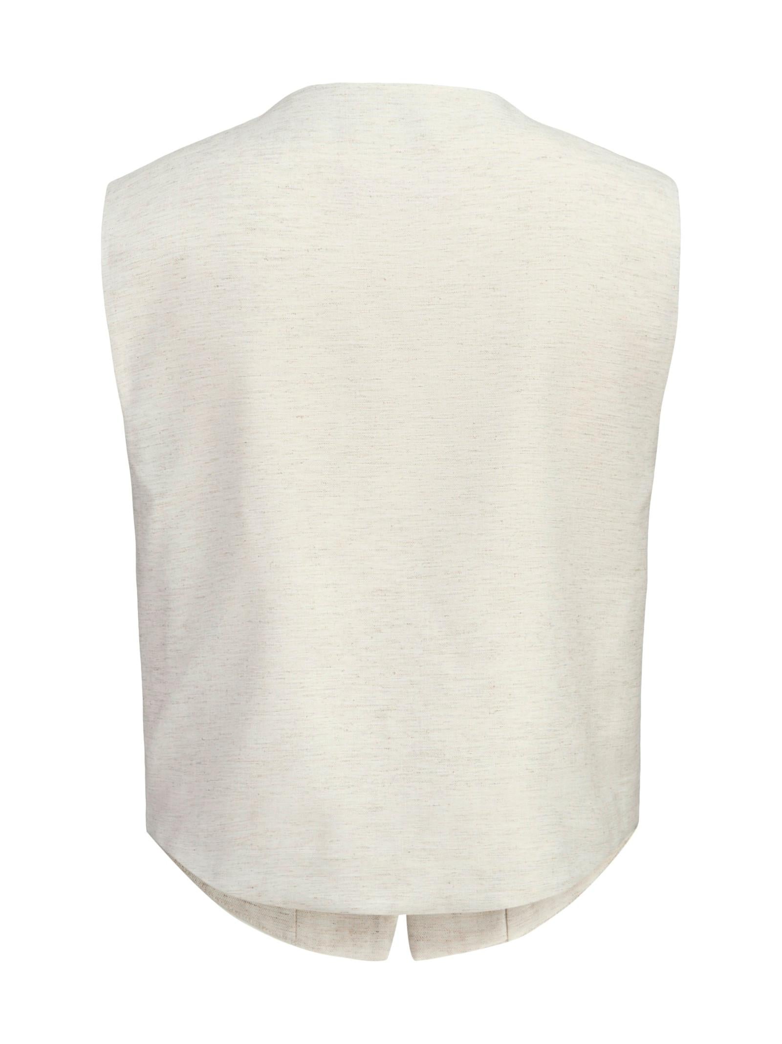 Gilet JJXX Sabbia con bottone 12288343 /Feather Gray JJXX 