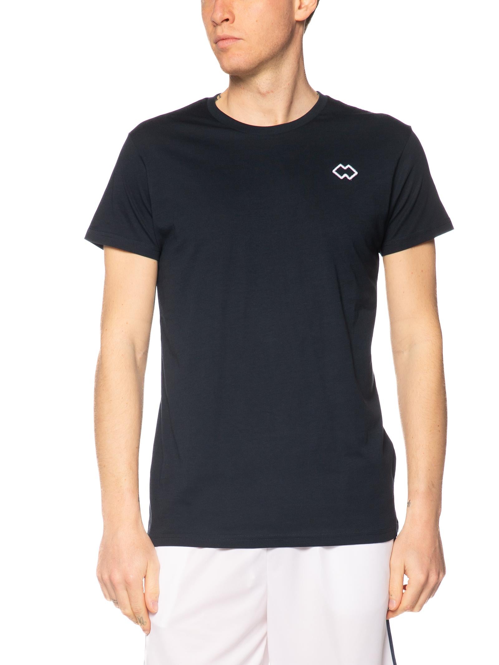 T-shirt Errea Blu Bianco con logo R33M0J 1900 ERREA 