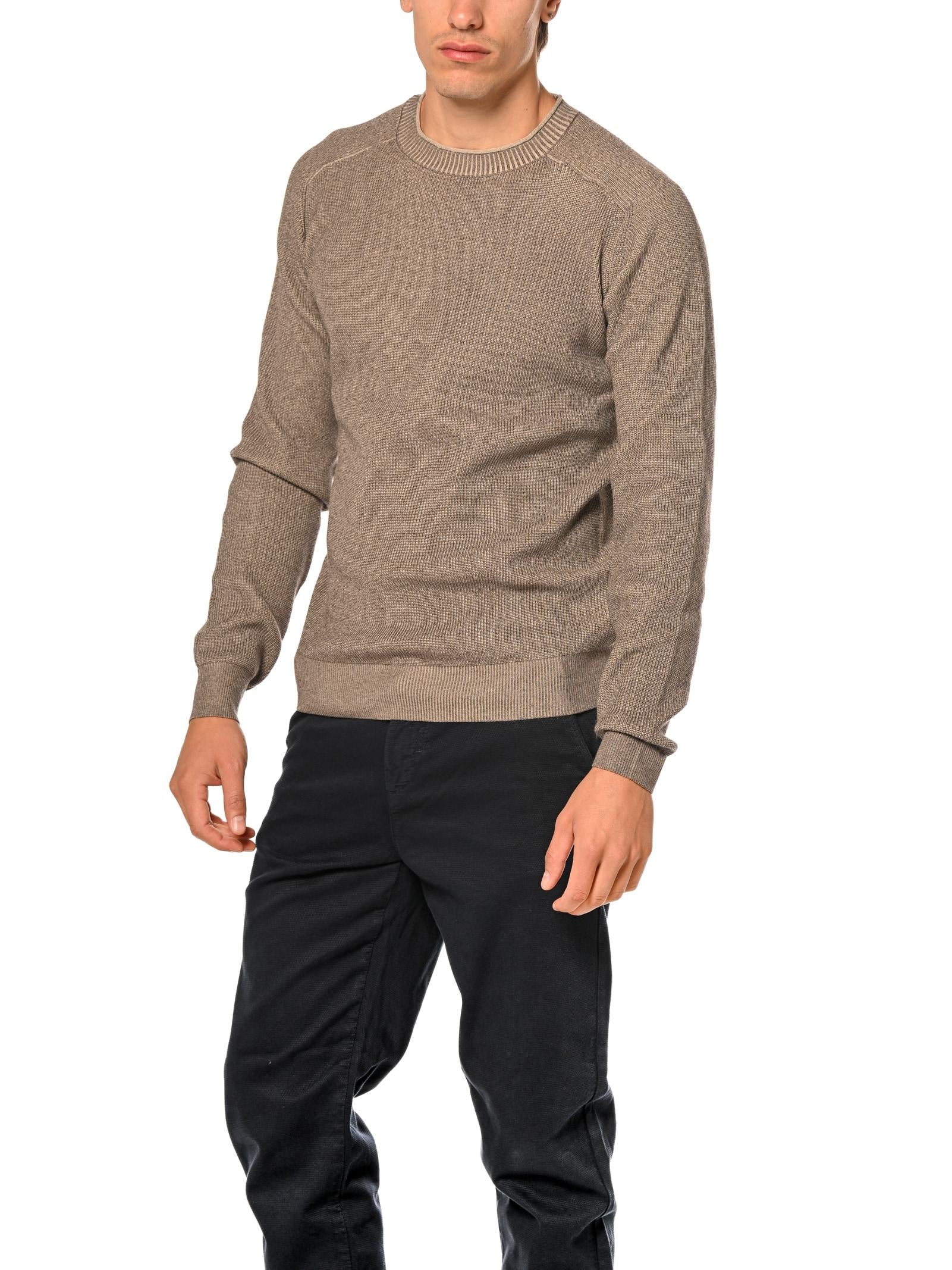 Maglia Seinse Fango costa melange MI3071 FANGO SEINSE 