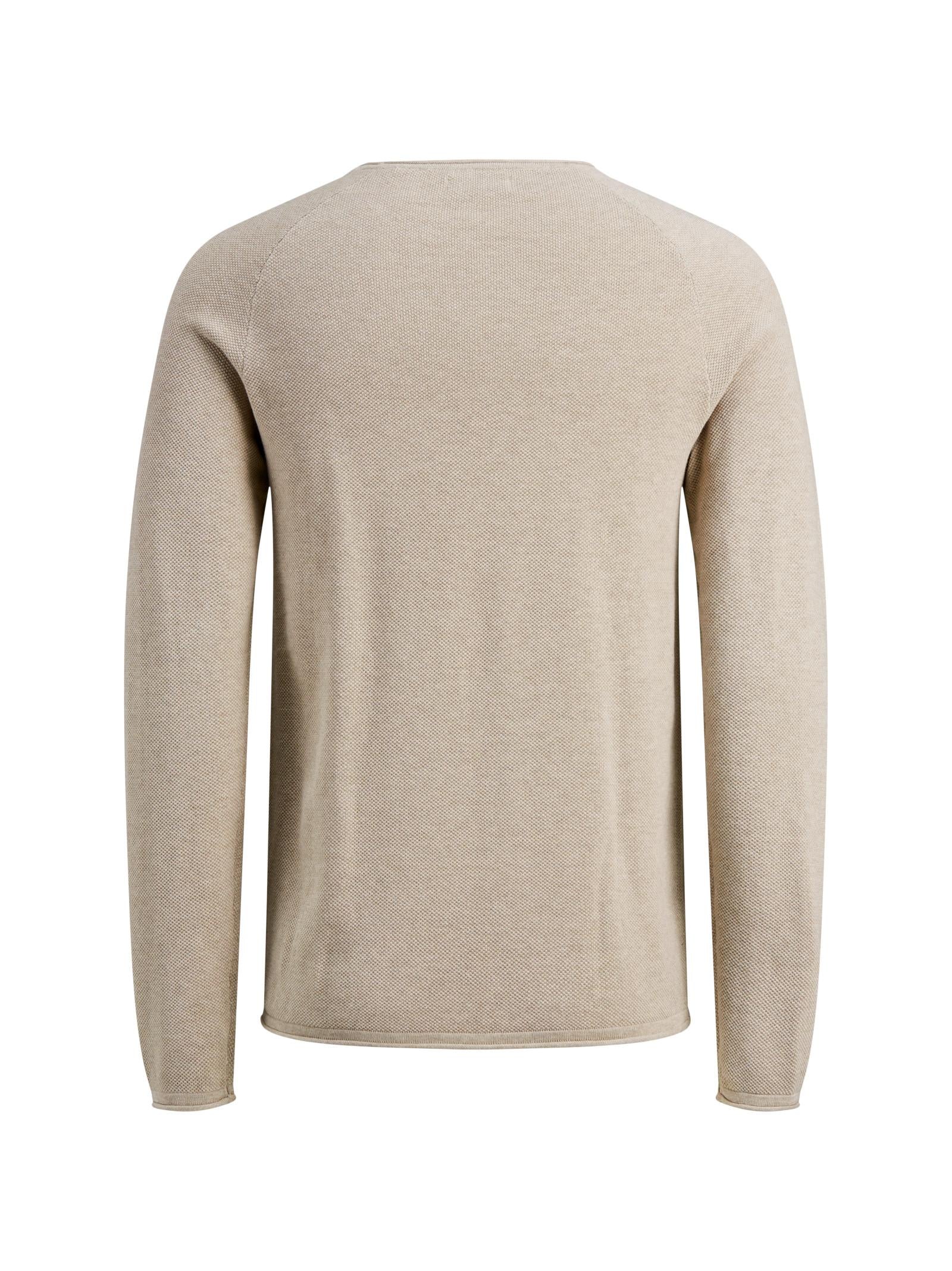 Maglia Jack & Jones Hill Beige girocollo 12157321 /Oatmeal JACK & JONES 