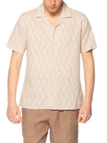 Camicia Seinse Beige lino lavorata CE1126 BEIGE SEINSE 