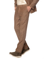 Pantalone Seinse Fango in lino fiammato PSE1530 FANGO SEINSE 