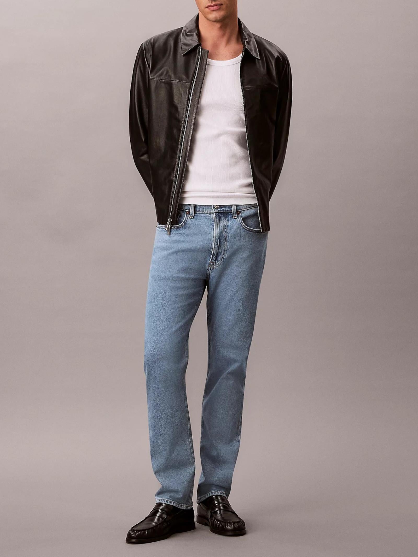 Canotta Calvin Klein Bianco girocollo LV04RF272G YAF CALVIN KLEIN 