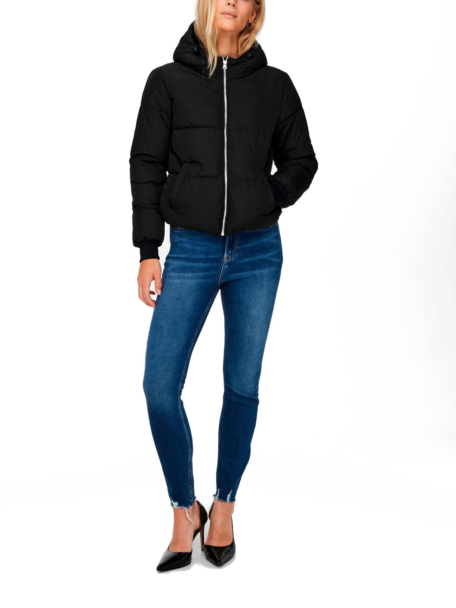 Giubbotto Jacqueline De Yong New Erica Nero bomber corto 15213950 BLACK JDY 