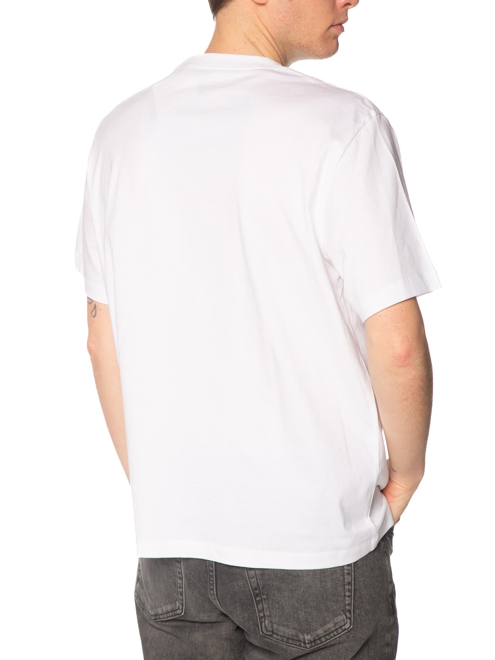 T-shirt Calvin Klein Jeans Bianco Graphic LV04RE810G YAA CALVIN KLEIN 