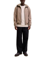 Giubbotto Jack & Jones Basic Fango in Softshell  con cappuccio 12236300 /Falcon JACK & JONES 