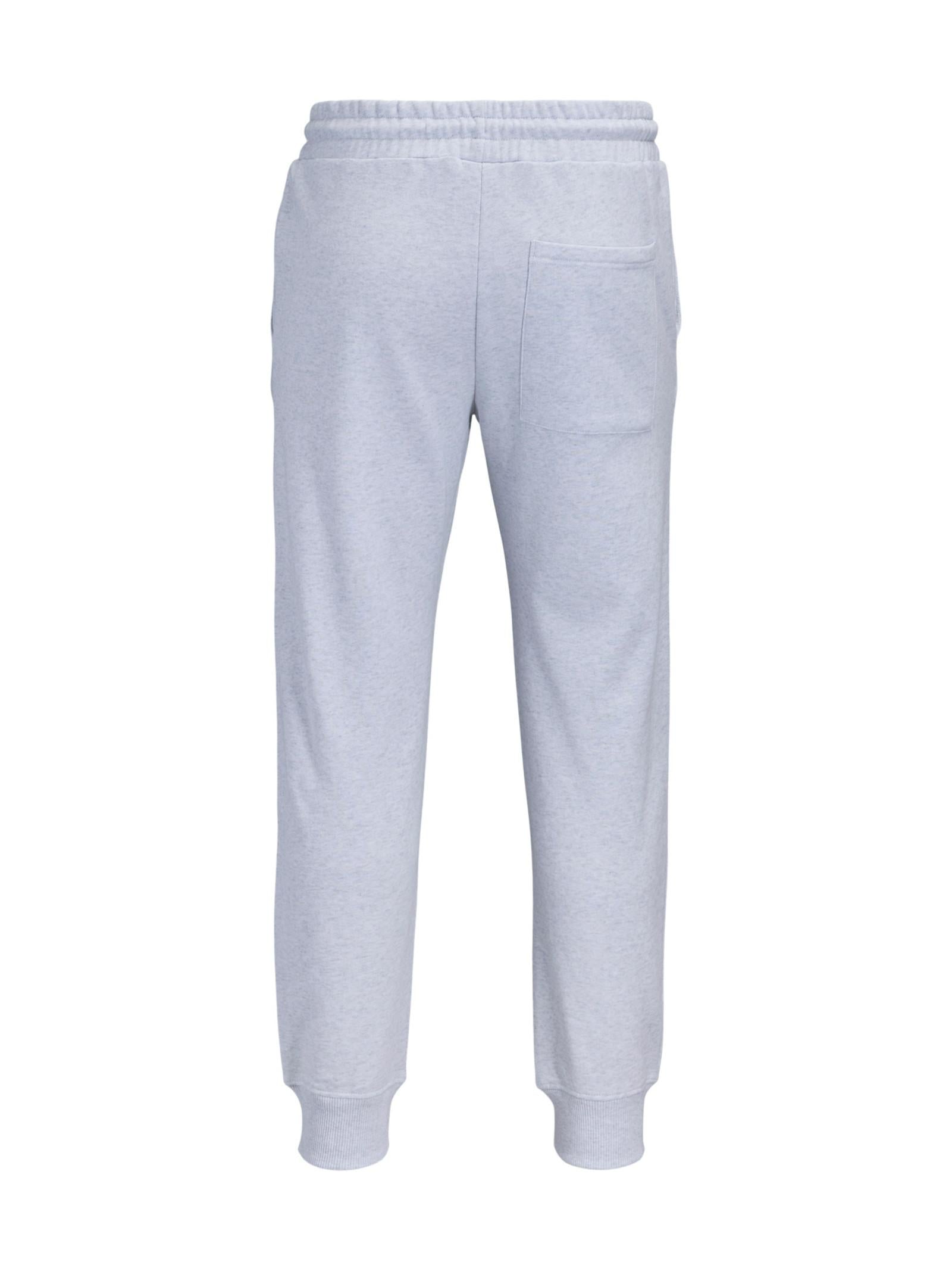 Pantalone Jack & Jones Gordon Grigio con polsini 12289724 /White Melange JACK & JONES 