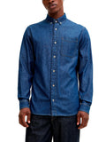 Camicia Jack & Jones Brook Blue Denim 12290084 /Blue Denim JACK & JONES 
