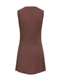 Abito Only Marrone Siesta corto 15357797 /Shopping Bag ONLY 