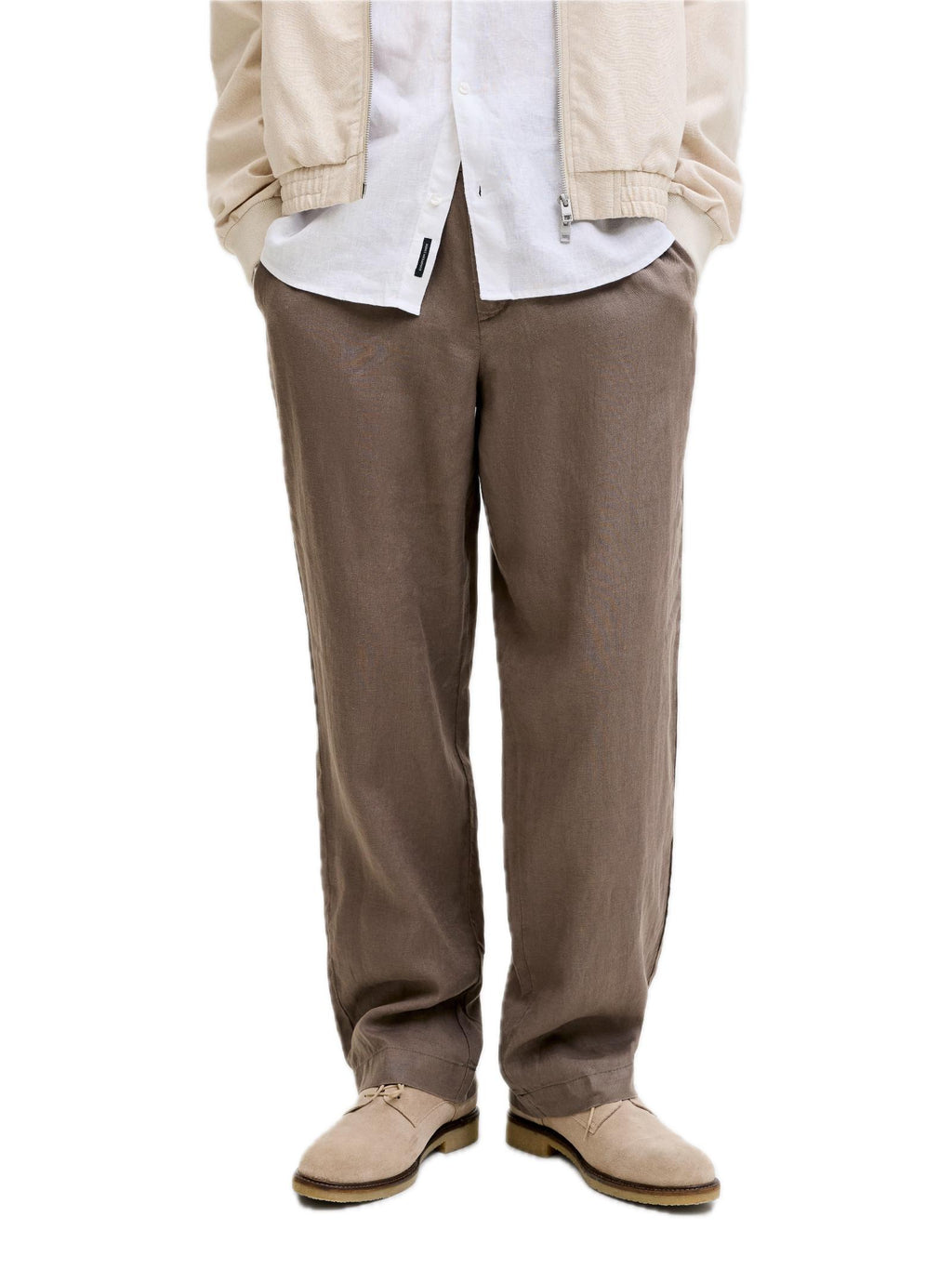 Chino Jack & Jones Lawrence Fango in lino 12253120 /Morel JACK & JONES 