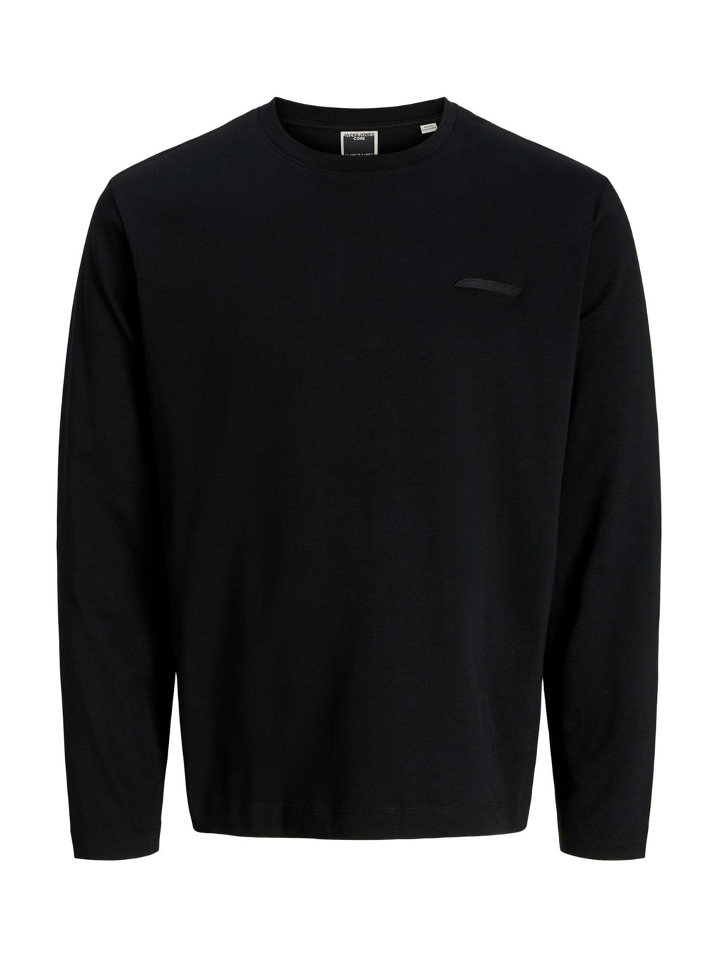 T-shirt Jack & Jones Fusion Nero manica lunga 12282697 /Black JACK & JONES 