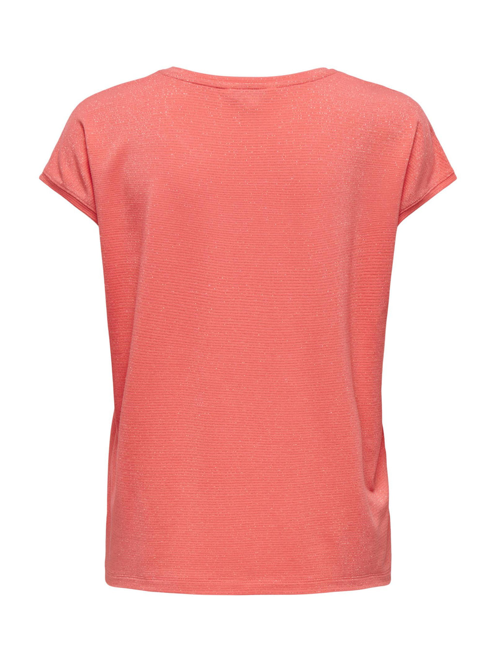 T-shirt Only Corallo Claudia glitter 15318422 /Georgia Peach ONLY 