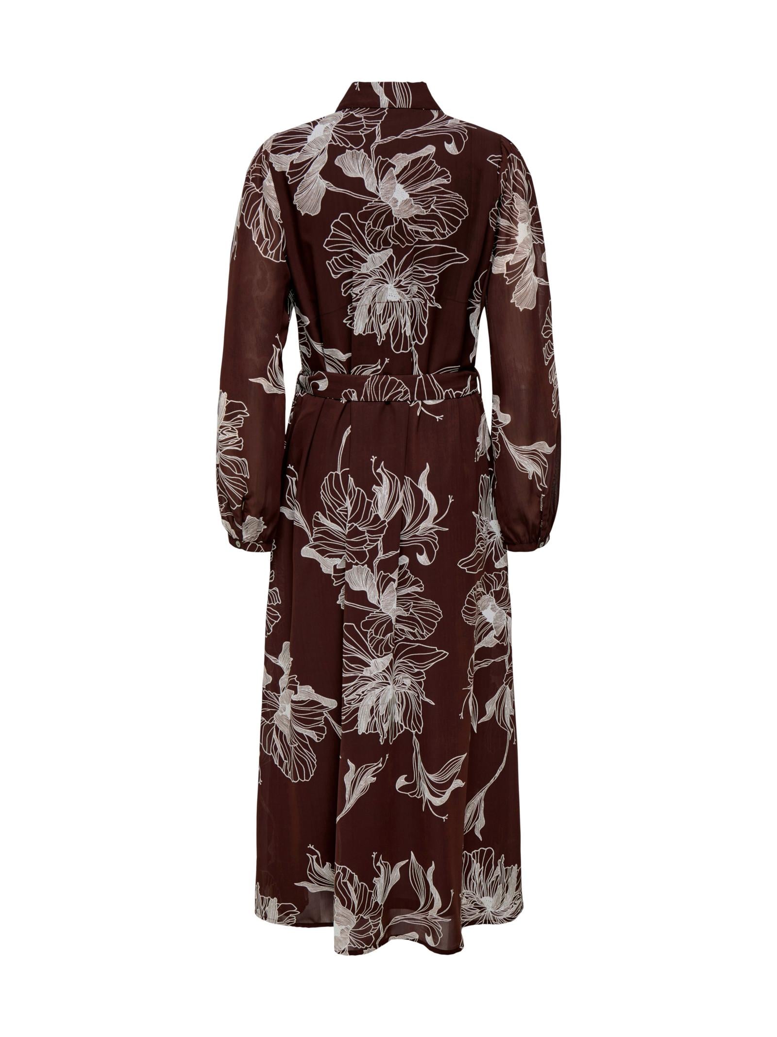 Abito Only Star Marrone con fantasia 15335346 /Chicory Coffee ONLY 