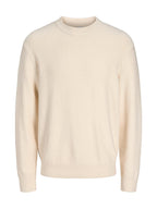 Maglia Jack & Jones Spence Panna girocollo 12279254 /Sea Salt JACK & JONES 