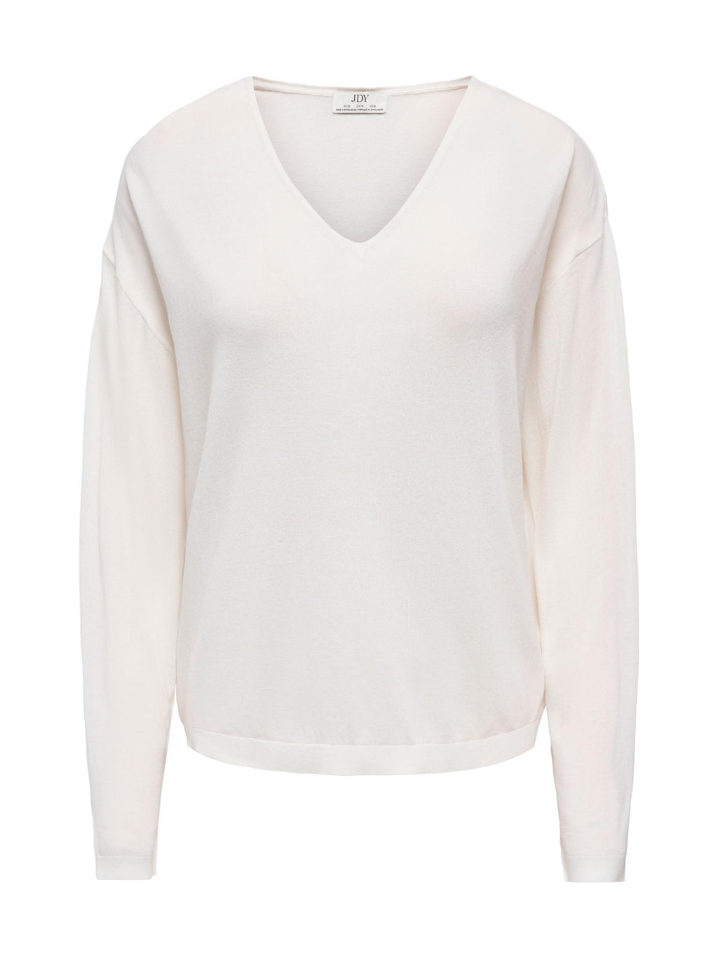 Maglia JDY  Liv Bianca scollo a V 15363546 /Cloud Dancer JDY 