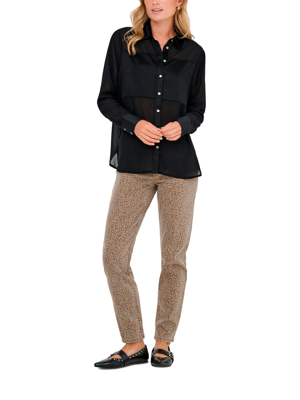 Camicia Only Star Nero basic 15360299 /Black ONLY 