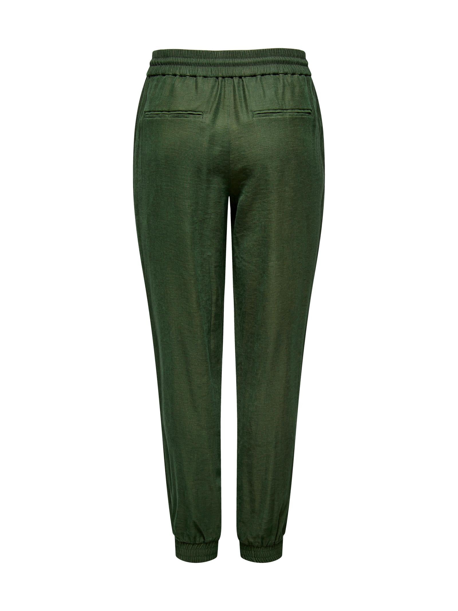 Pantalone Only Verde con polsino 15203946 /Grape Leaf ONLY 