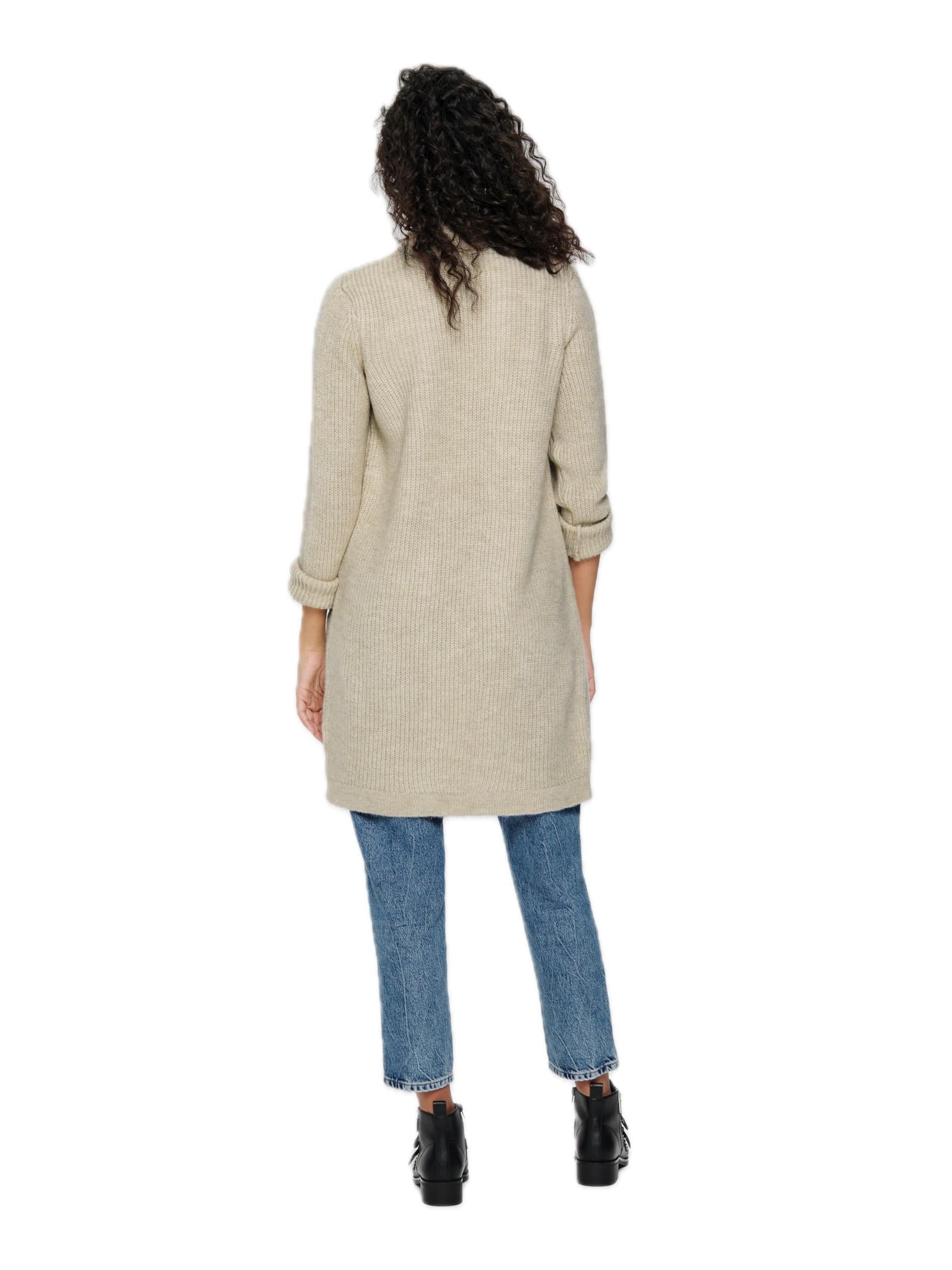Cardigan Only Jade Panna lungo 15179815 /Whitecap Gray ONLY 
