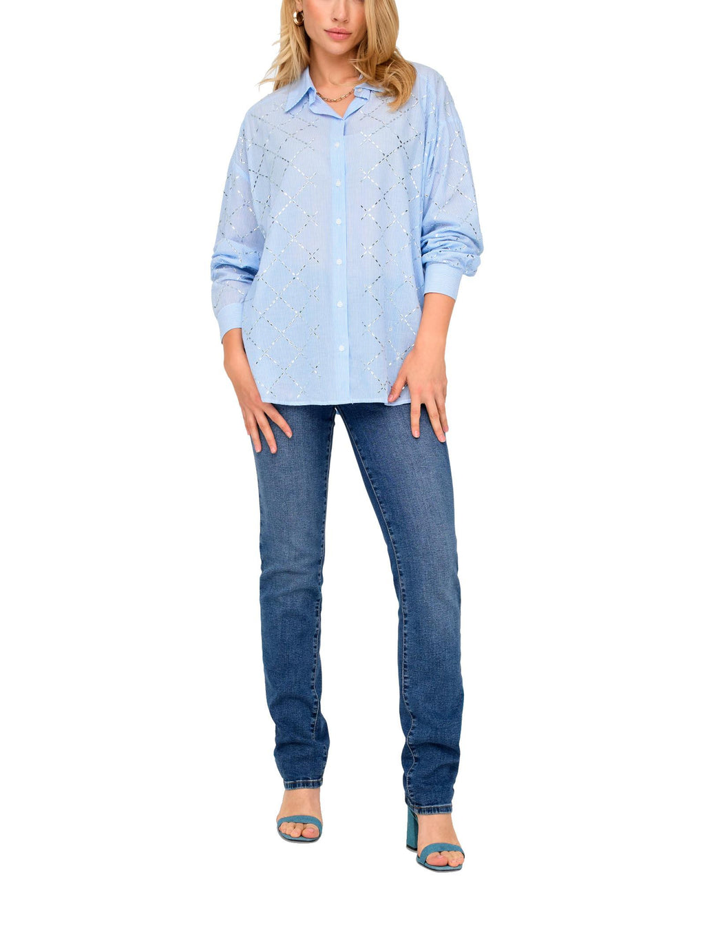 Jeans Only Sui Medium Blue slim fit 15330805 /Medium Blue Denim ONLY 