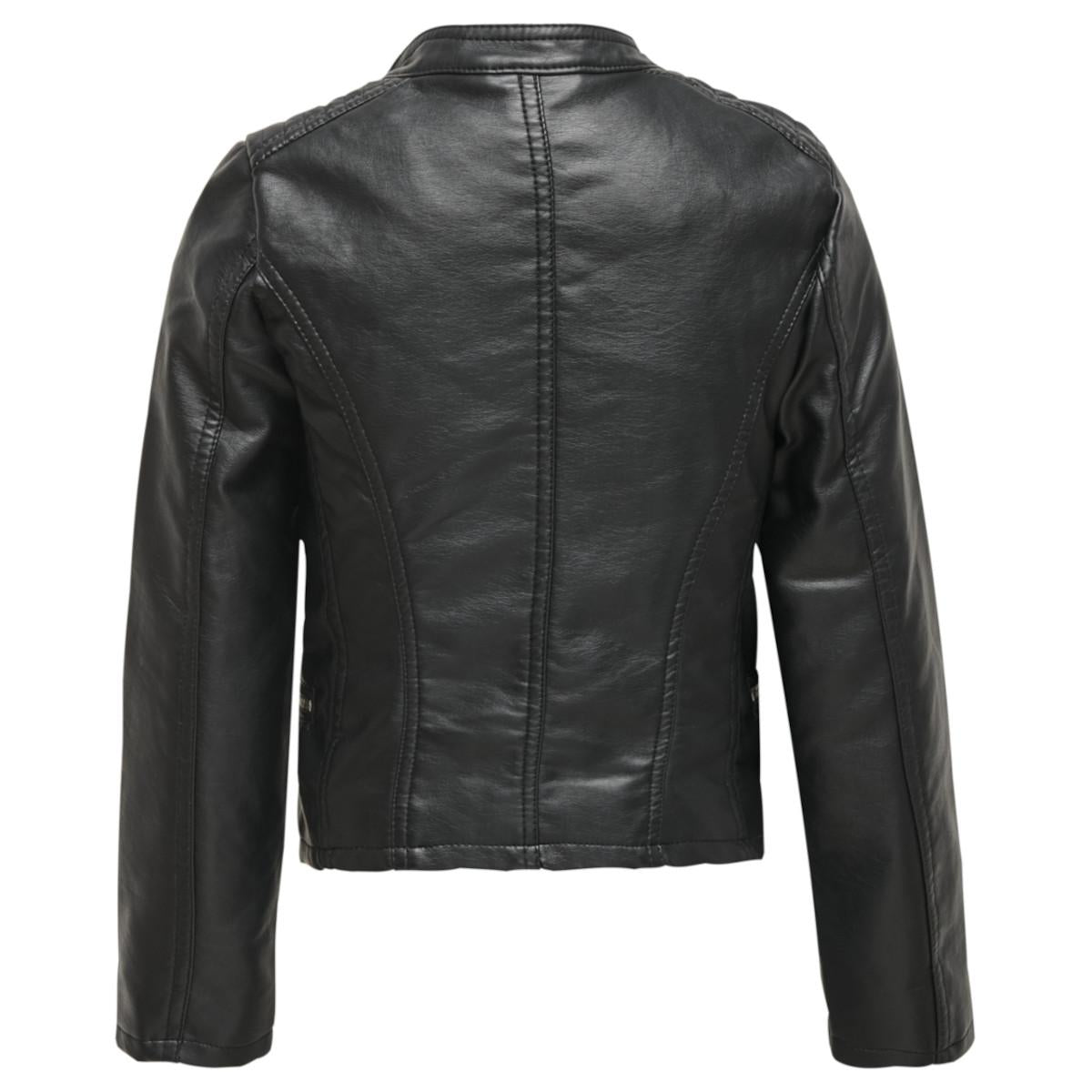 Giubbotto Only Nero in ecopelle 15198182 /Black KIDS ONLY 