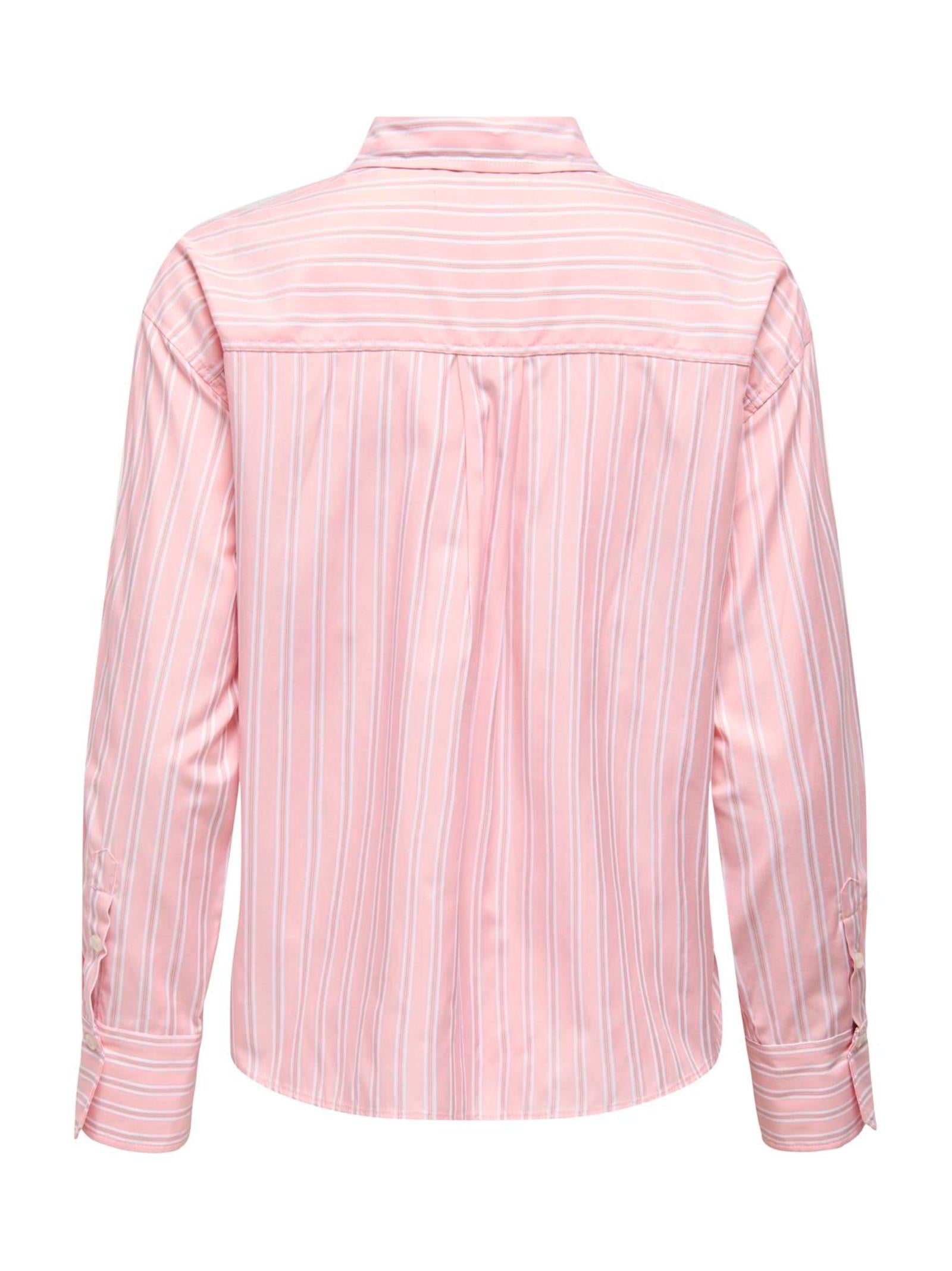 Camicia Only Lara Rosa a righe 15370801 /Crystal Rose ONLY 