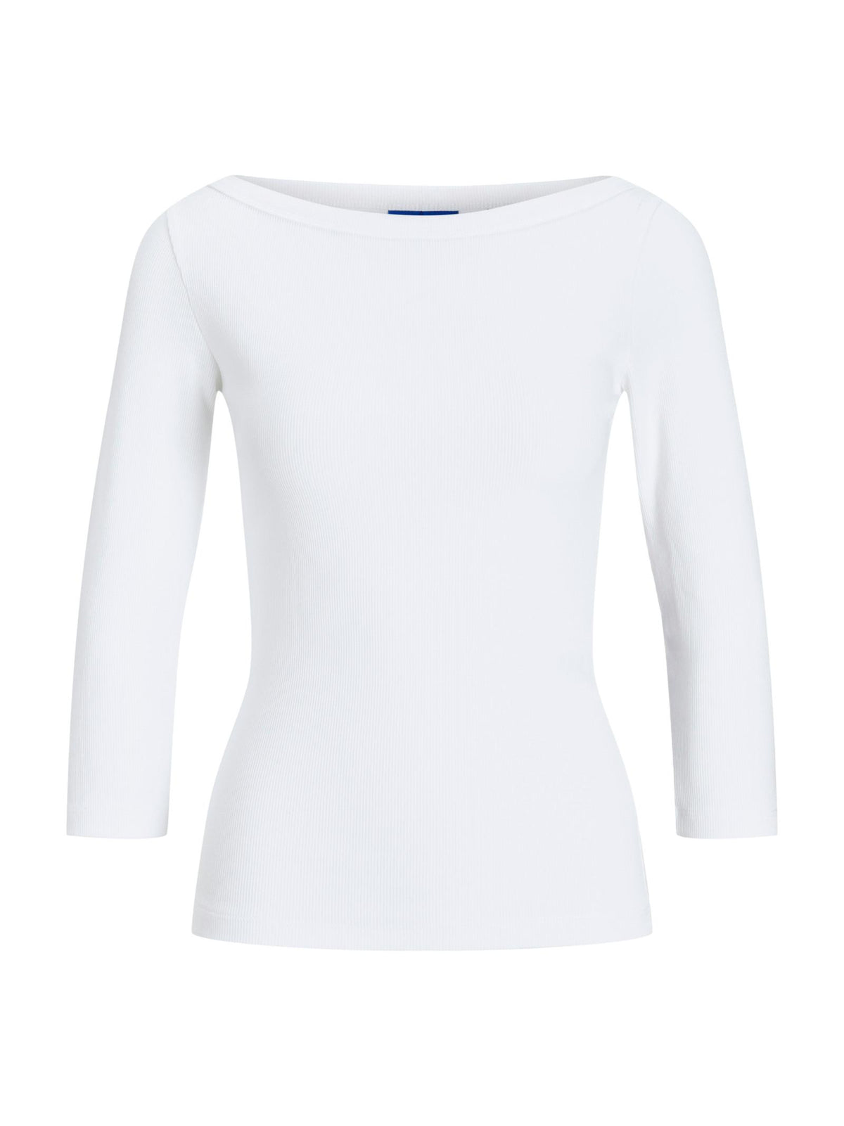 T-shirt JJXX Fifi Bianco scollo a barca 12272119 /BRIGHT WHITE JJXX 