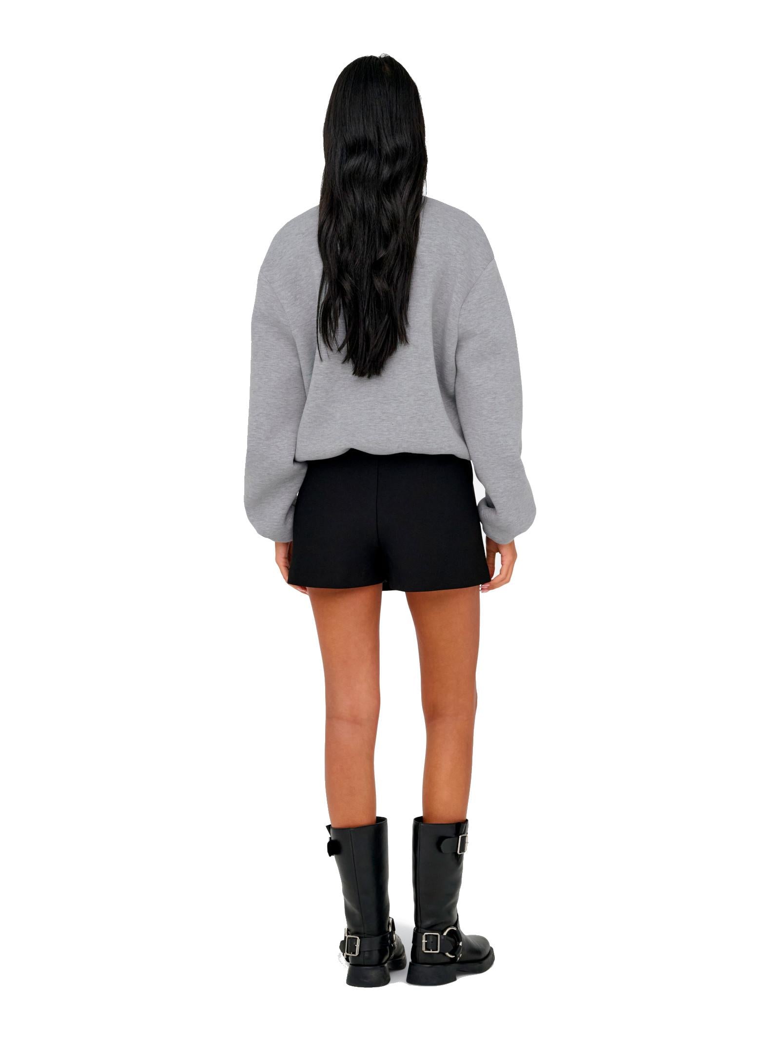 Giubbotto Only Ellie Grigio girocollo 15344567 /Medium Grey Melange ONLY 