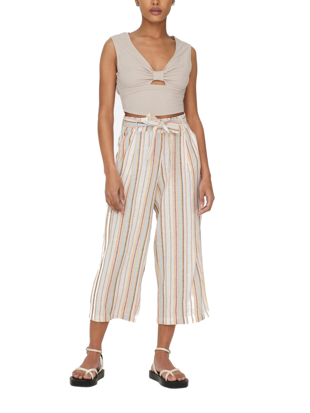 Top Only Beige Jany smanicato 15294427 /Pumice Stone ONLY 