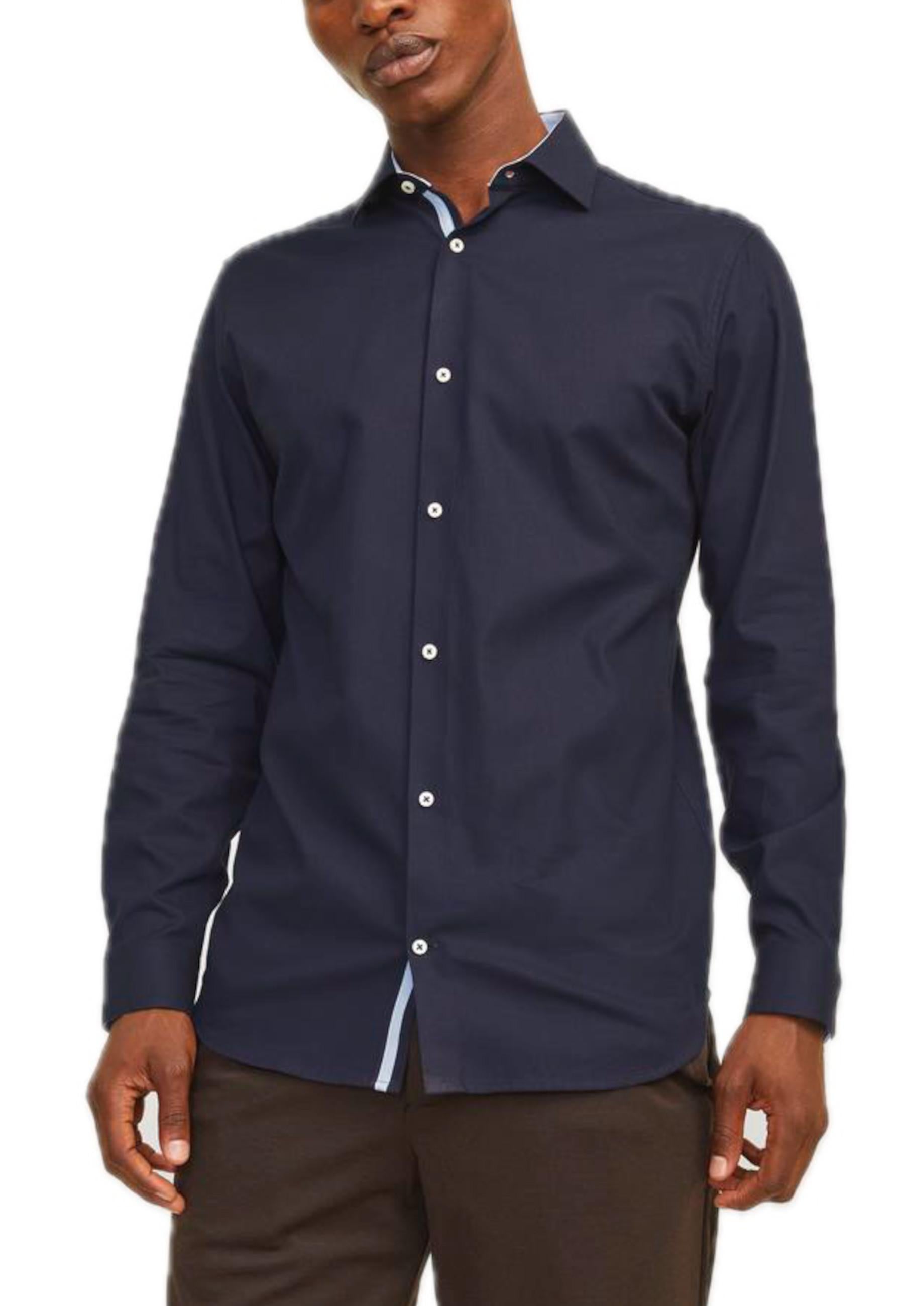 Camicia Jack & Jones Parker Blu slim fit