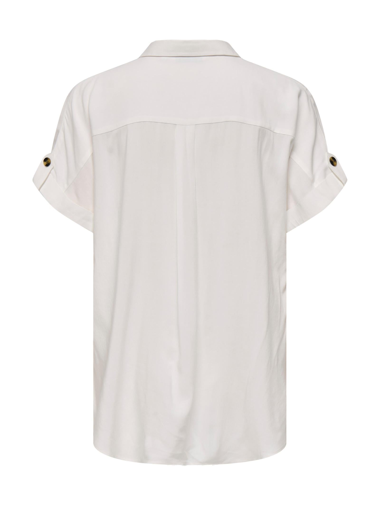 Camicia Only Bianco Yasmin a manica corta 15348758 /Snow White ONLY 